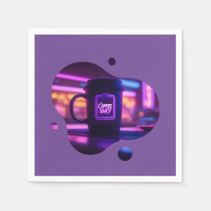 Koffie elke dag servet