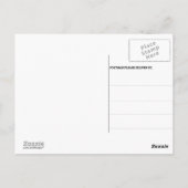 Koffie en bagel | Dank u Briefkaart (Achterkant)