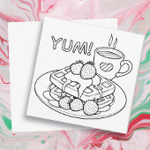 Koffie en bagel | Kleur mij