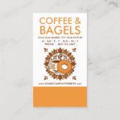 Koffie en Bagels Loyalty Ponskaart (Achterkant)