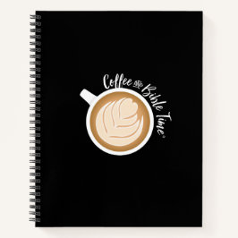 Koffie en bijbeltijd (Logo) Journal Black Notitieboek