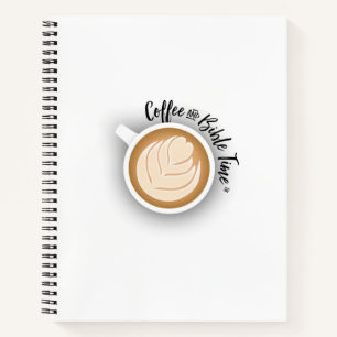 Koffie en Bijbeltijd (Logo) Journal White Notitieboek