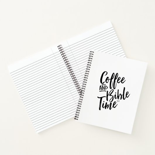 Koffie- en bijbeltijdjournaal notitieboek (Binnen)