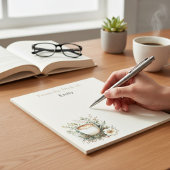 Koffie en Bloemig Notitieblok