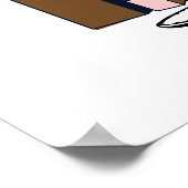 koffie en boeken | Alles wat ik nodig heb kunst Poster (Hoek)