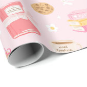 Koffie en Boeken Cadeaupapier (Rol Hoek)