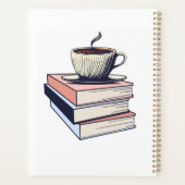 Koffie en boeken is alles wat ik nodig heb planner (Achterkant)