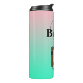 Koffie en boeken is alles wat ik nodig heb  thermosbeker (Gedraaid links)