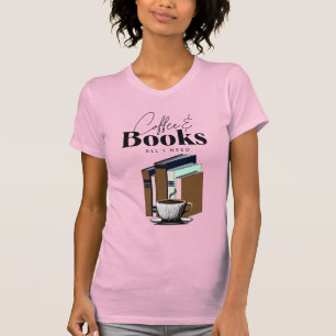 Koffie en boeken is alles wat ik nodig heb Vintage T-shirt