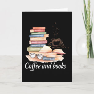 Koffie en boeken kaart