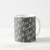 Koffie en boeken koffiemok (Voorkant rechts)