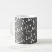 Koffie en boeken koffiemok (Voorkant links)