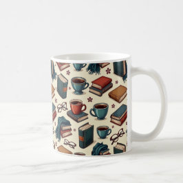 Koffie en boeken koffiemok