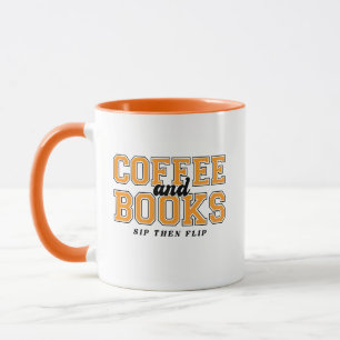 Koffie en Boeken Slurp Dan Blaadje Boekenwurm Oran Mok