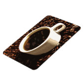 koffie en bonen magneet (Linkerzijde)