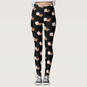 Koffie en Brein zijn het Dynamic Duo! Leggings (Voorkant)