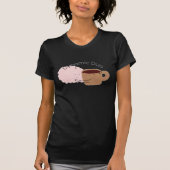 Koffie en Brein zijn het Dynamic Duo! T-shirt (Voorkant)