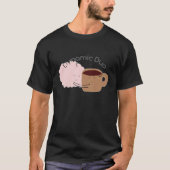 Koffie en Brein zijn het Dynamic Duo! T-shirt (Voorkant)