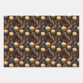 Koffie en Cafe Patroon Gift Inpakpapier Vel (Voorkant 2)