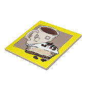 Koffie en Cake Tegeltje (Zijkant)