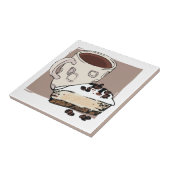 Koffie en Cake Tegeltje (Zijkant)