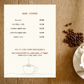 Koffie en cake Winkelmenu
