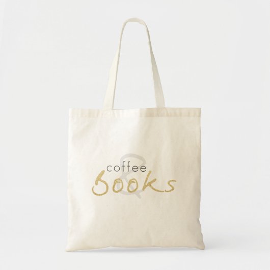 Koffie en Canvas tas boeken (Voorkant)