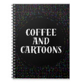 Koffie en cartoons notitieboek (Voorkant)