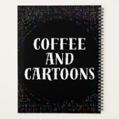 Koffie en cartoons planner (Achterkant)
