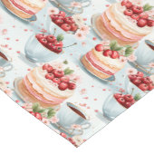 Koffie en Cherry Cake Tafelloper (Hoek)