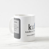 Koffie- en chocolaattoetsenbord koffiemok (Voorkant links)