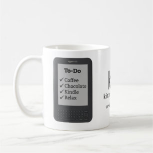 Koffie- en chocolaattoetsenbord koffiemok