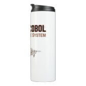 Koffie en Cobol.w Thermosbeker (Geroteerd rechts)