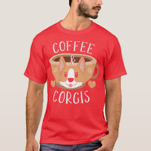 Koffie en Corgis -144 T-shirt