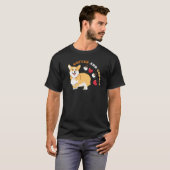 Koffie en Corgi's T-shirt (Voorkant volledig)