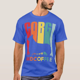 Koffie en Corgis T-shirt