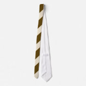 Koffie en cream Block Art Stropdas (Achterkant)