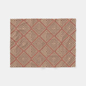 Koffie en crème fleece deken (Voorkant (Horizontaal))