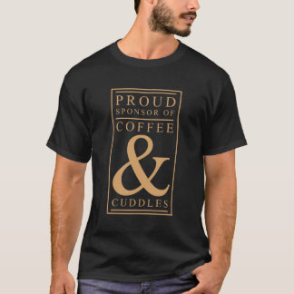Koffie en Cuddles Grafisch T-shirt