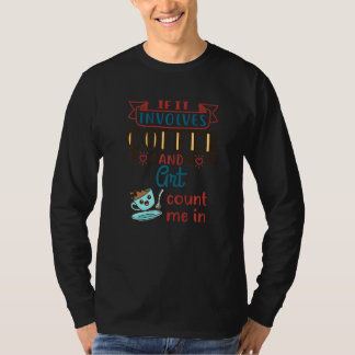 Koffie en cute artiest Artsy Fine Arts Collector T-shirt