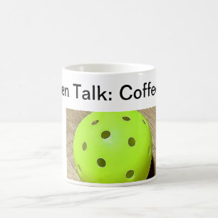 Koffie en dan Pickleball Koffiemok