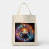 Koffie en de kosmos: een syzygie van energie tote bag (Achterkant)