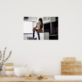 Koffie en denkwijze poster (Keuken)