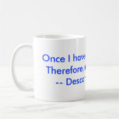 Koffie en descarte koffiemok (Links)