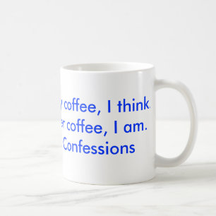 Koffie en descarte koffiemok
