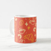 Koffie- en dessertpictogrammen koffiemok (Voorkant links)