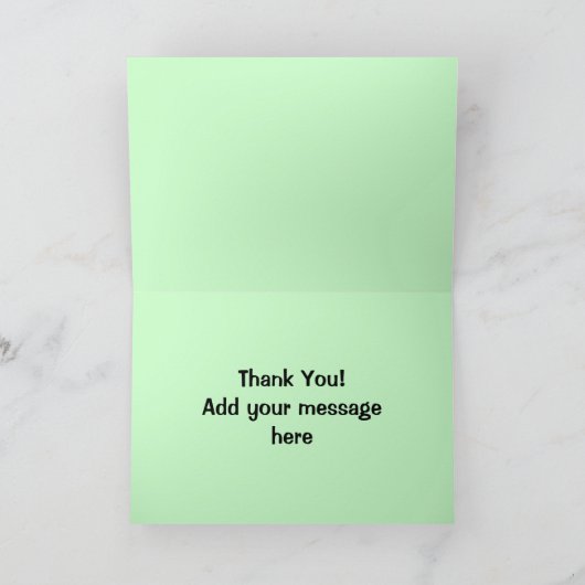 Koffie en Donut Bedankkaart (Binnen)