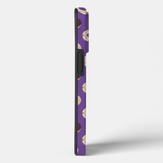 Koffie en donuts Aangepaste naam Case-Mate iPhone Case (Achterkant / Rechts)