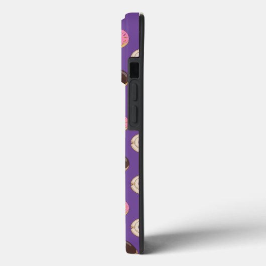 Koffie en donuts Aangepaste naam Case-Mate iPhone Case (Achterkant / Links)
