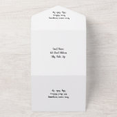 Koffie en donuts all in one uitnodiging (Buitenkant)